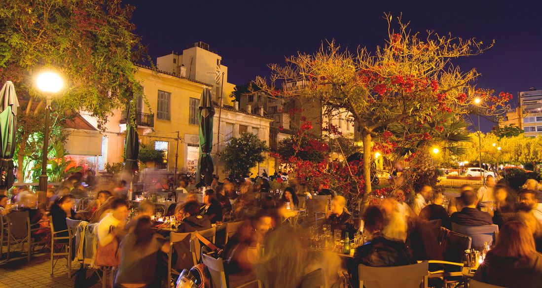 vie nocturne, une catégorie de visites alternatives à Athènes, Grèce.
